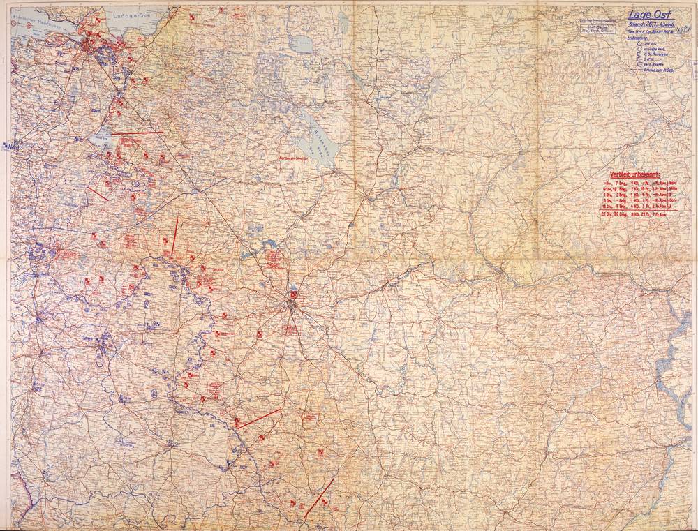 Lage Ost - 26 January 1943, North sheet