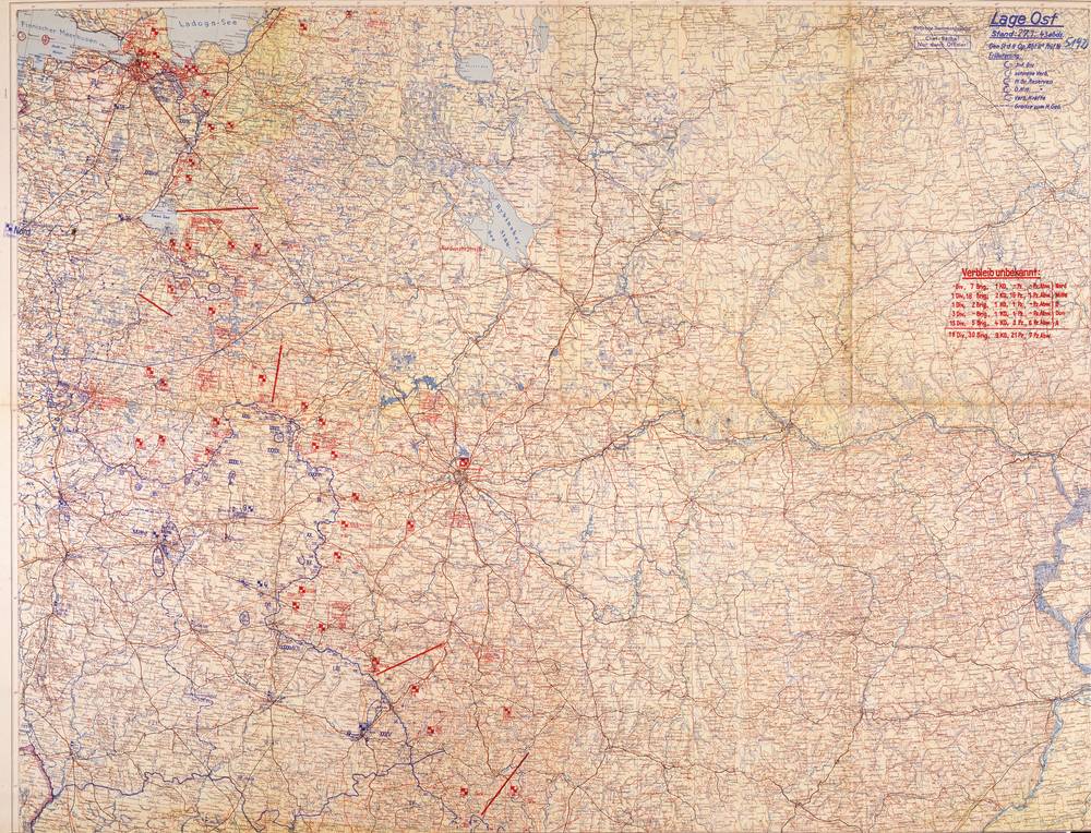 Lage Ost - 27 January 1943, North sheet