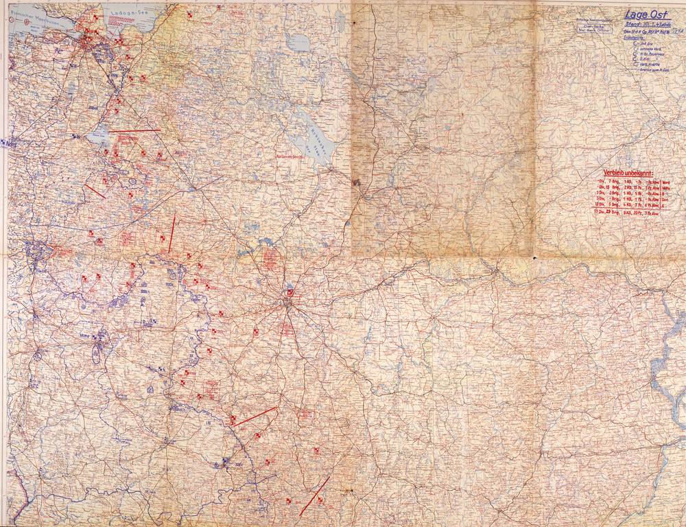Lage Ost - 30 January 1943, North sheet