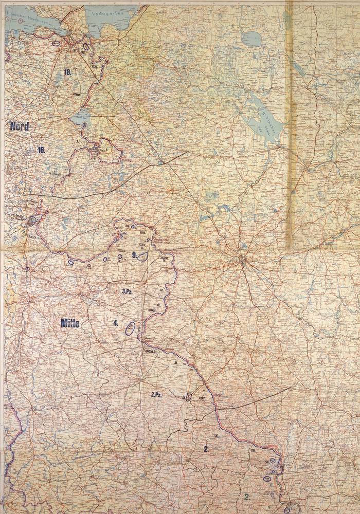 Lage Ost - 1 January 1943, North sheet