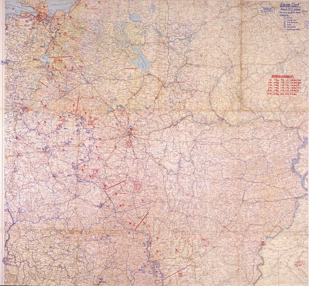 Lage Ost - 10 January 1943, North sheet