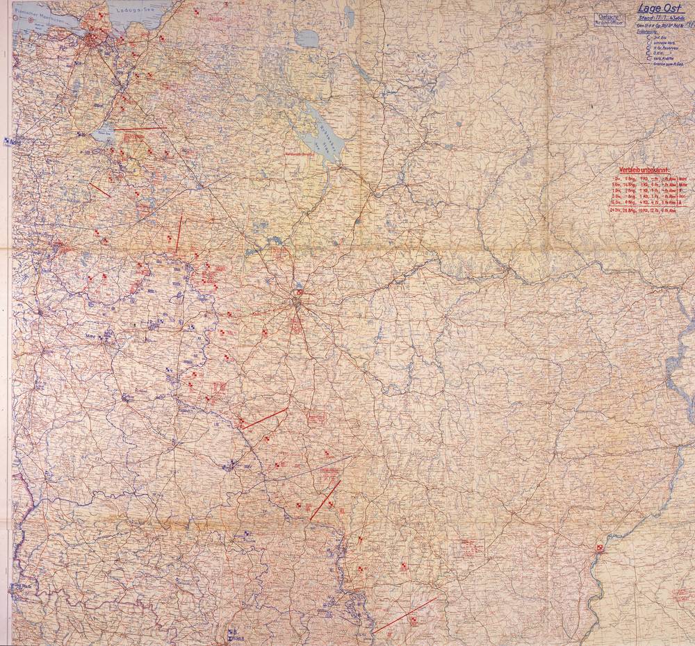 Lage Ost - 11 January 1943, North sheet