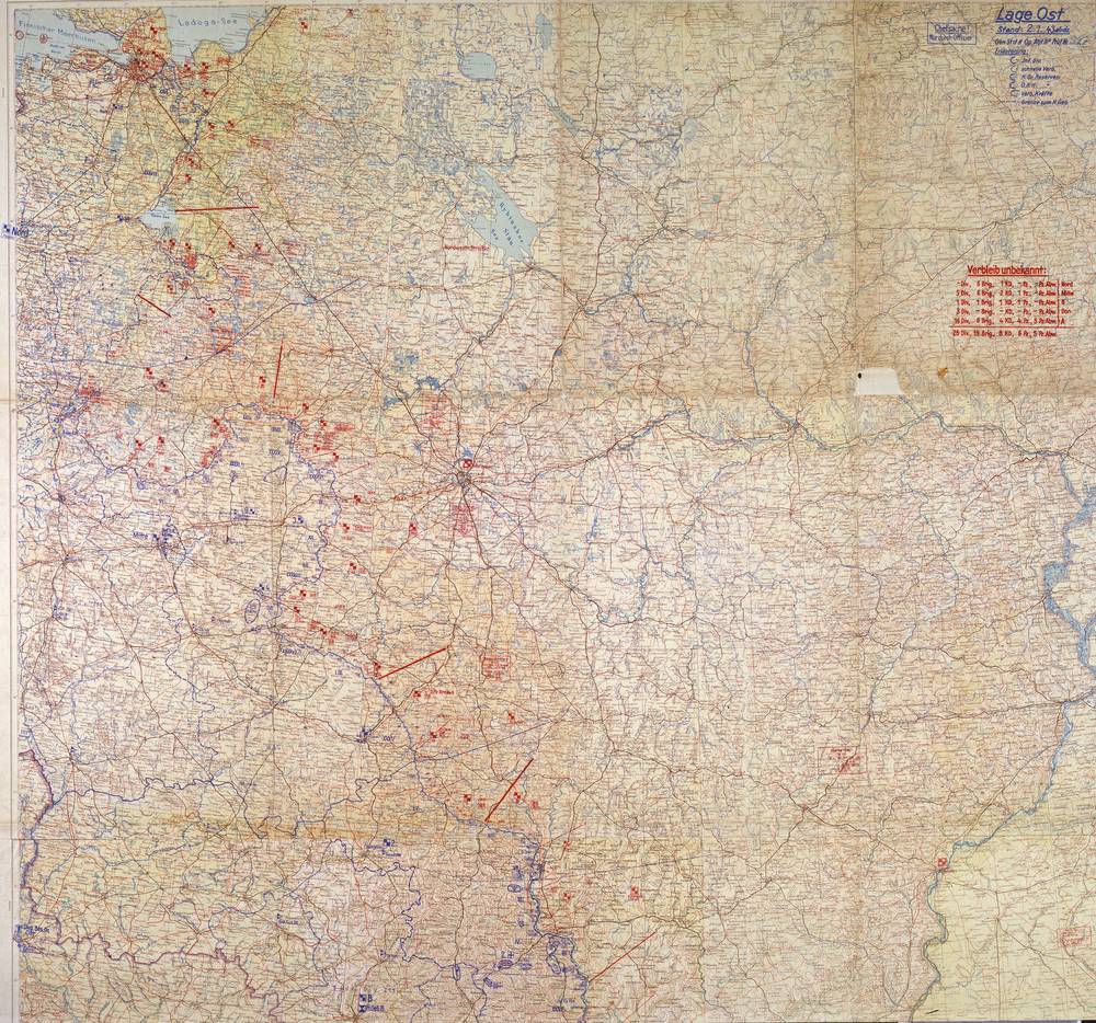 Lage Ost - 2 January 1943, North sheet