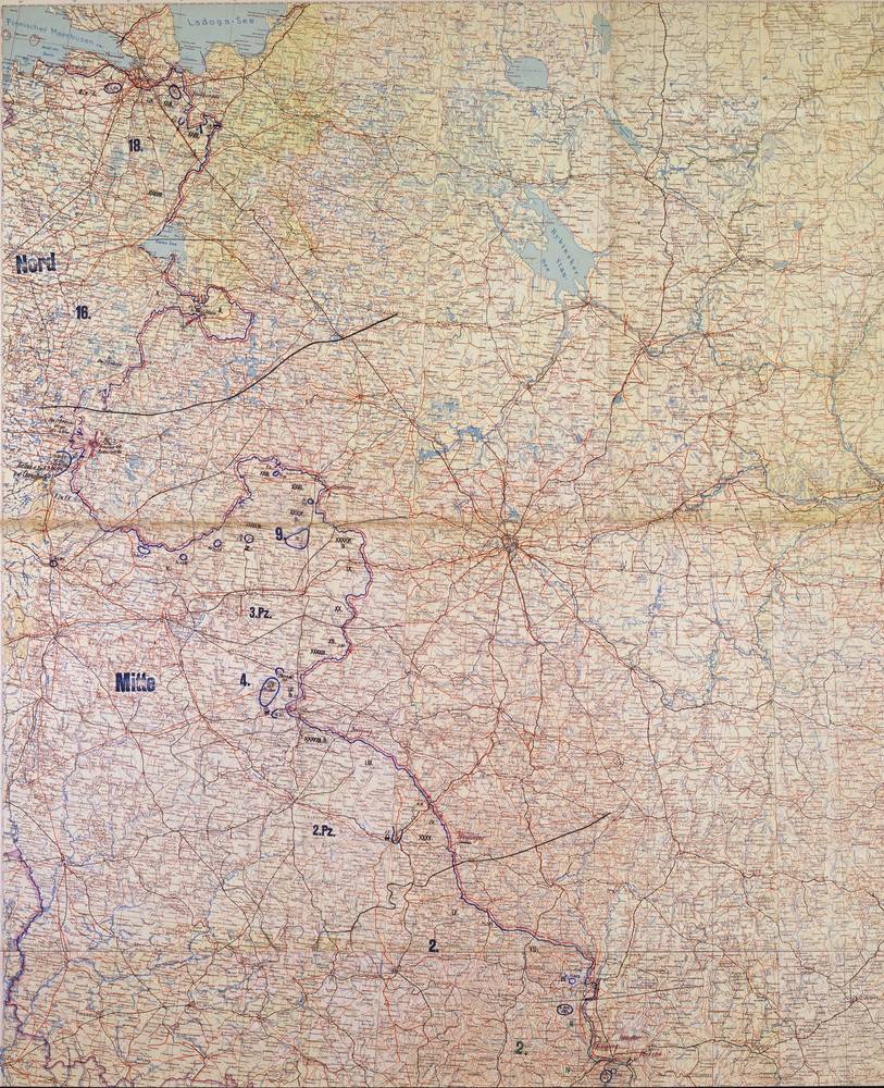 Lage Ost - 3 January 1943, North sheet