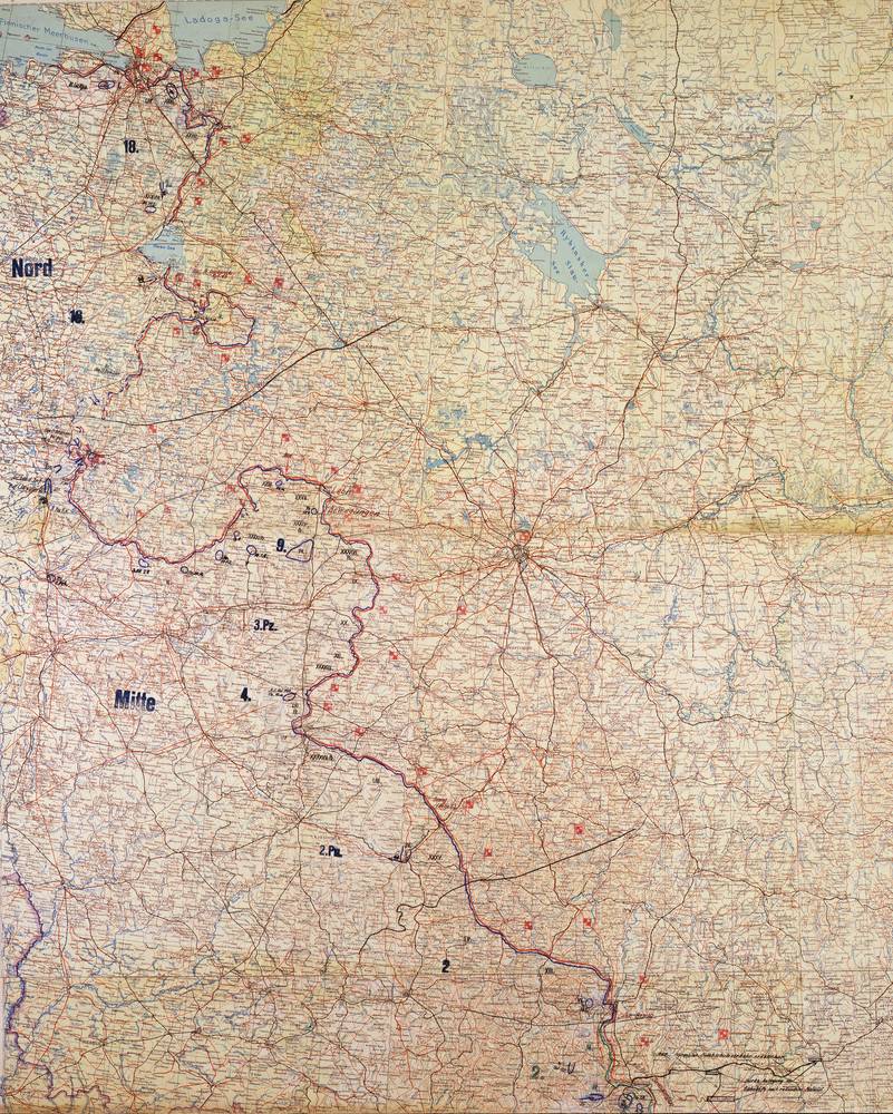 Lage Ost - 4 January 1943, North sheet