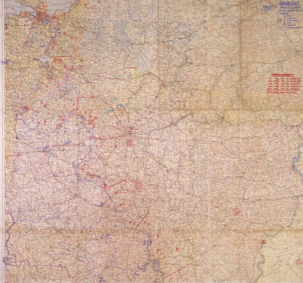 Lage Ost - 5 January 1943, North sheet