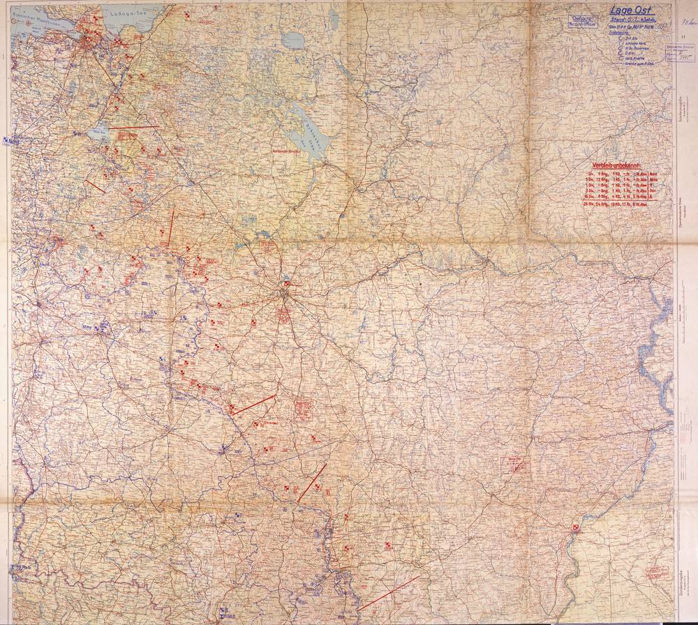 Lage Ost - 6 January 1943, North sheet