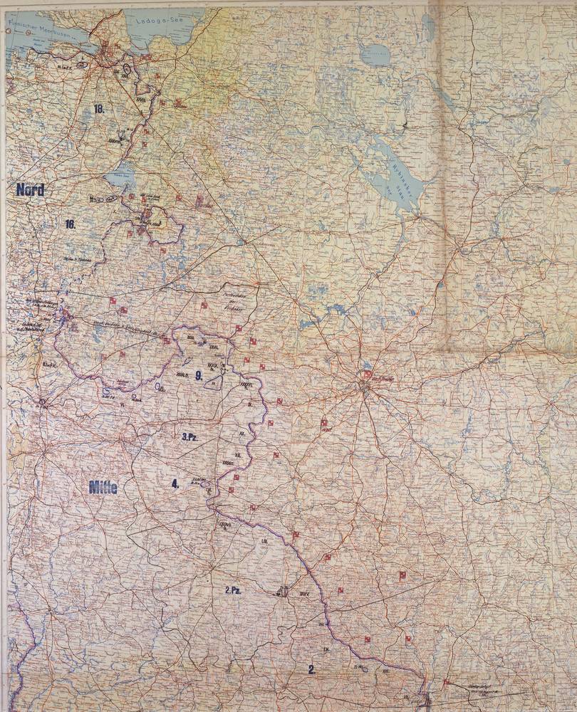 Lage Ost - 9 January 1943, North sheet