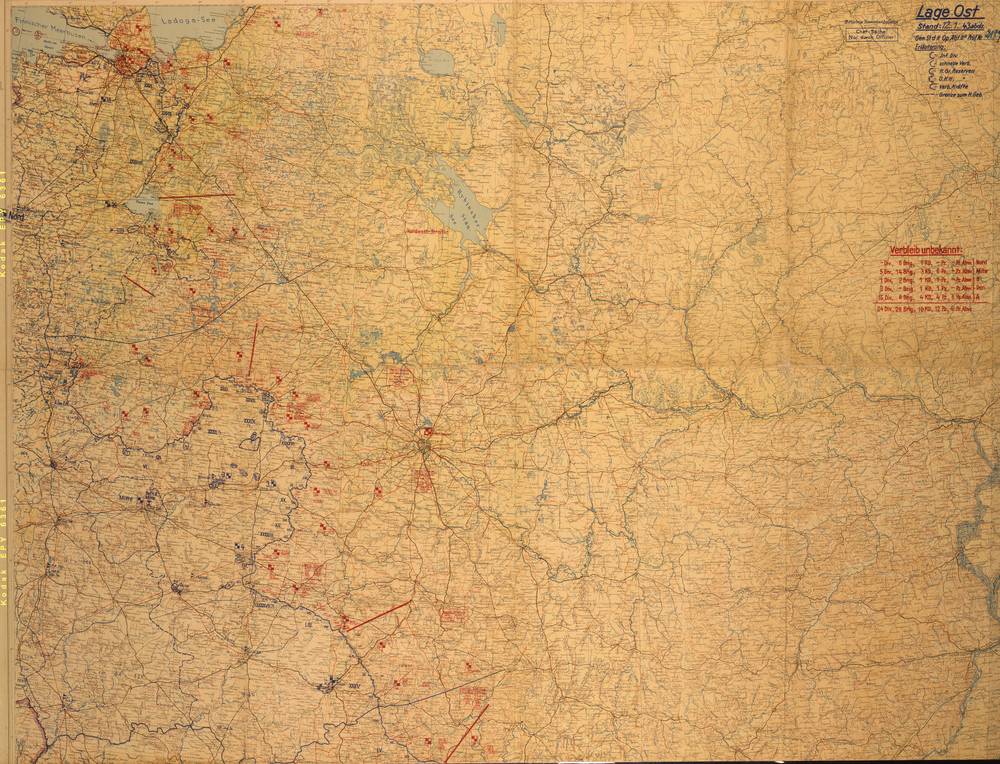 Lage Ost - 12 January 1943, North sheet