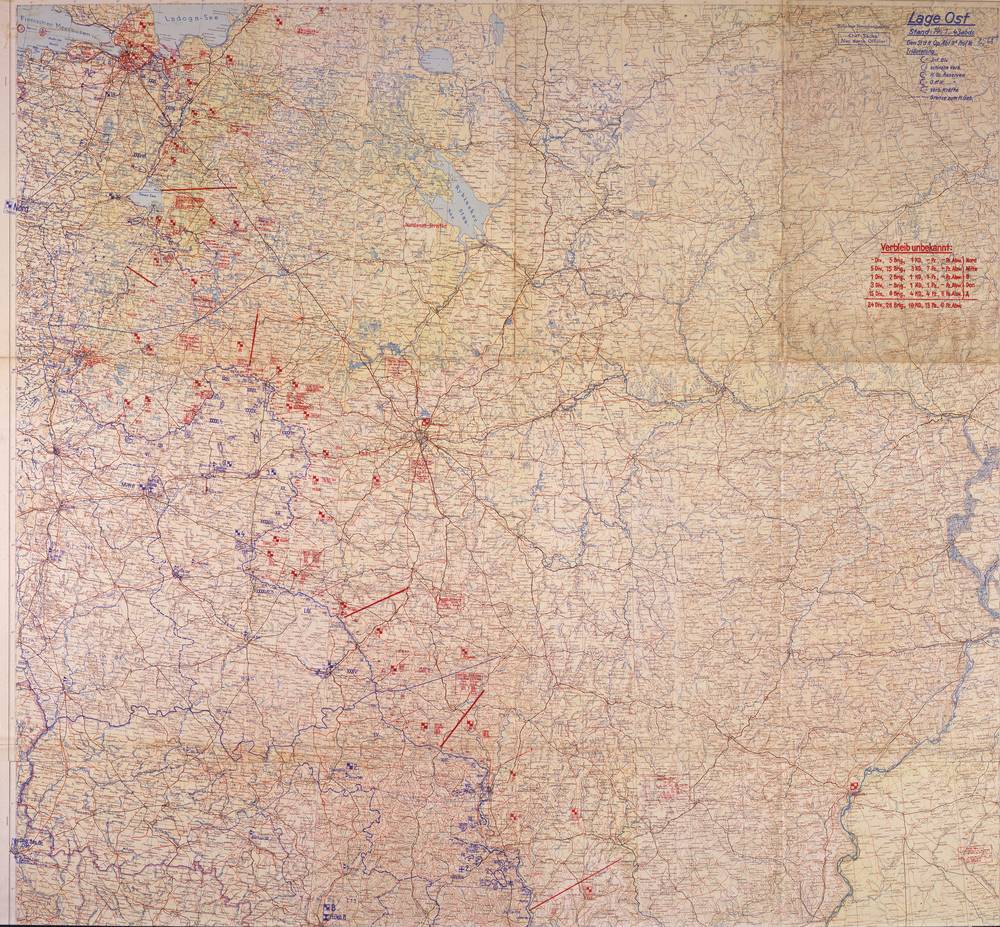 Lage Ost - 14 January 1943, North sheet