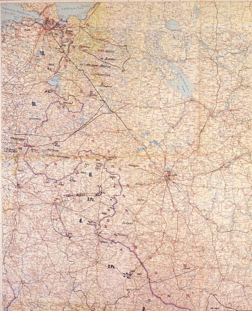Lage Ost - 16 January 1943, North sheet