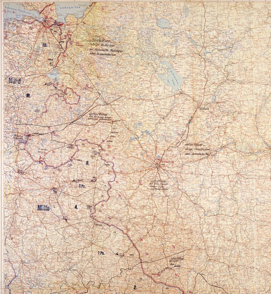 Lage Ost - 18 January 1943, North sheet