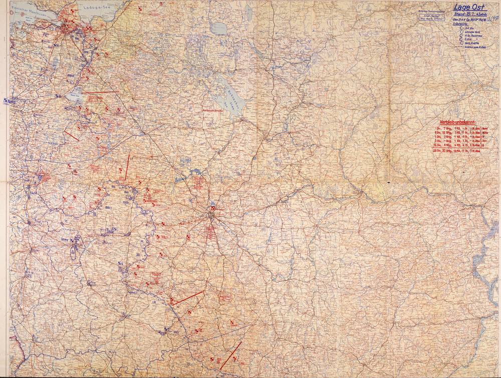 Lage Ost - 18 January 1943, North sheet (edition 2)