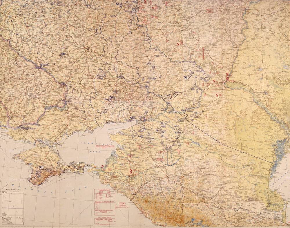 Lage Ost - 1 August 1942, South sheet
