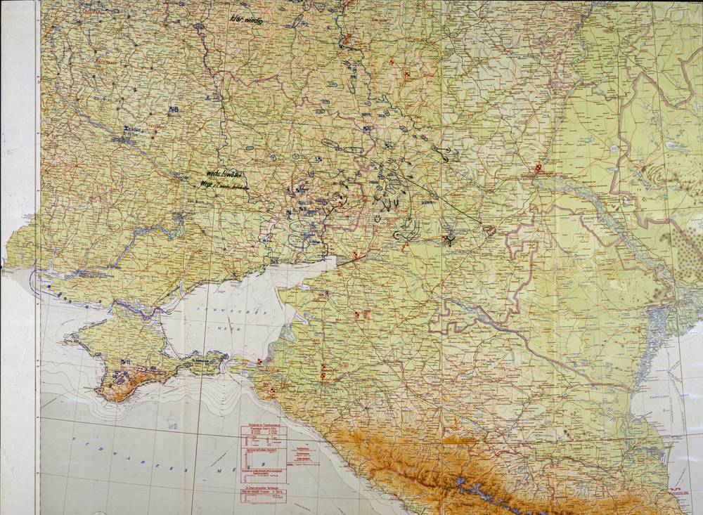 Lage Ost - 17 July 1942, South sheet