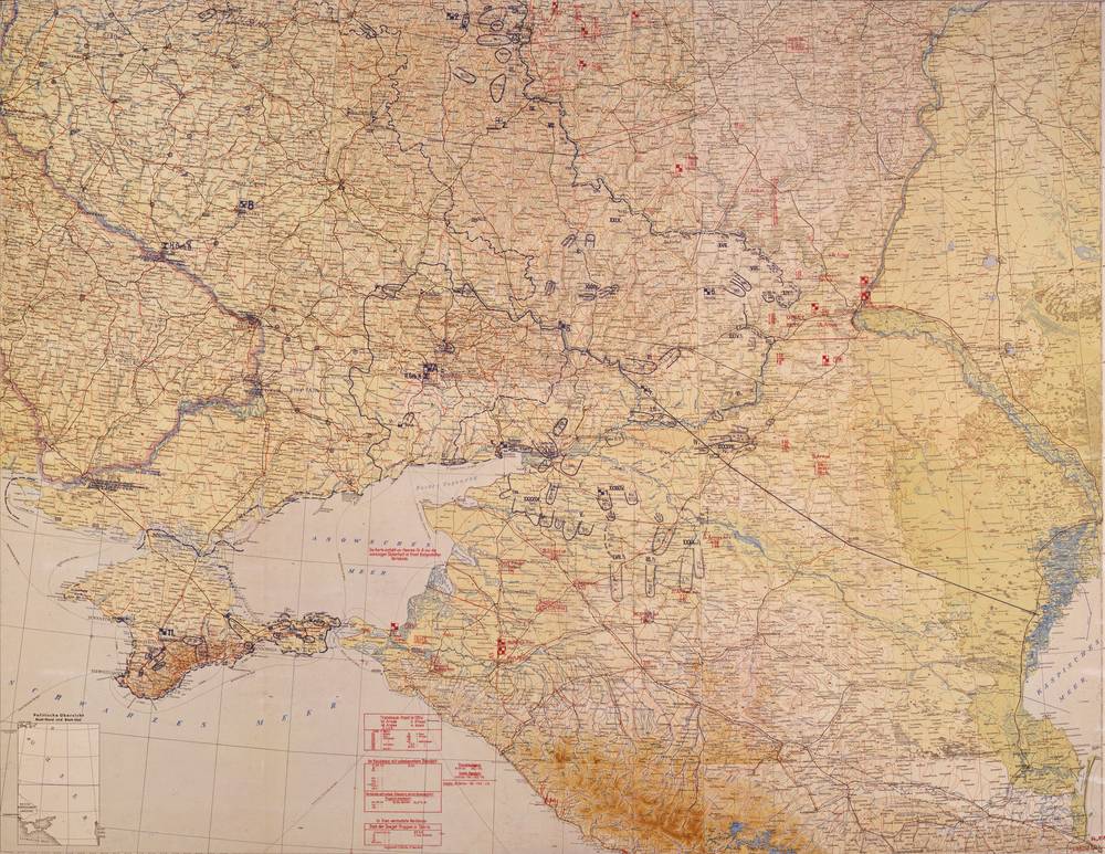 Lage Ost - 2 August 1942, South sheet