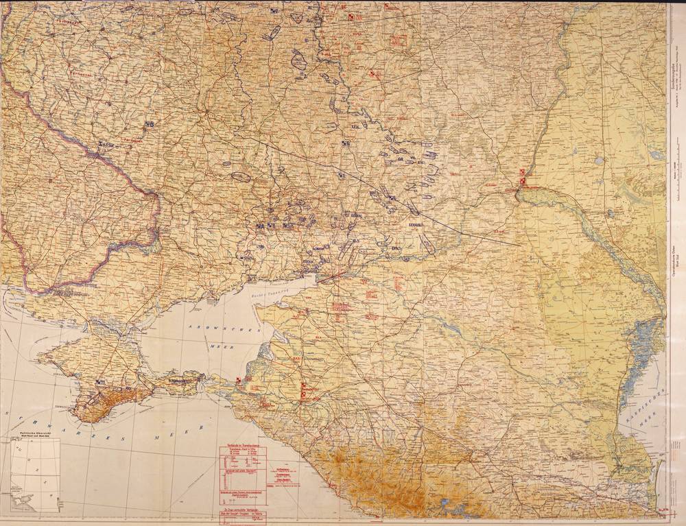 Lage Ost - 21 July 1942, South sheet