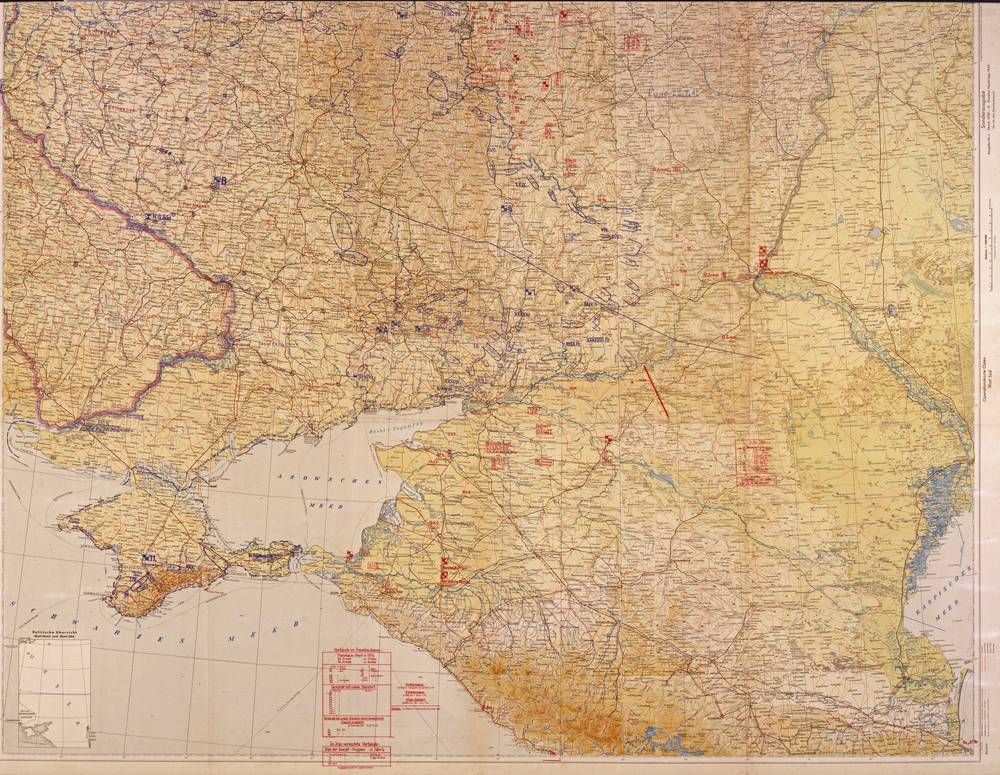 Lage Ost - 22 July 1942, South sheet