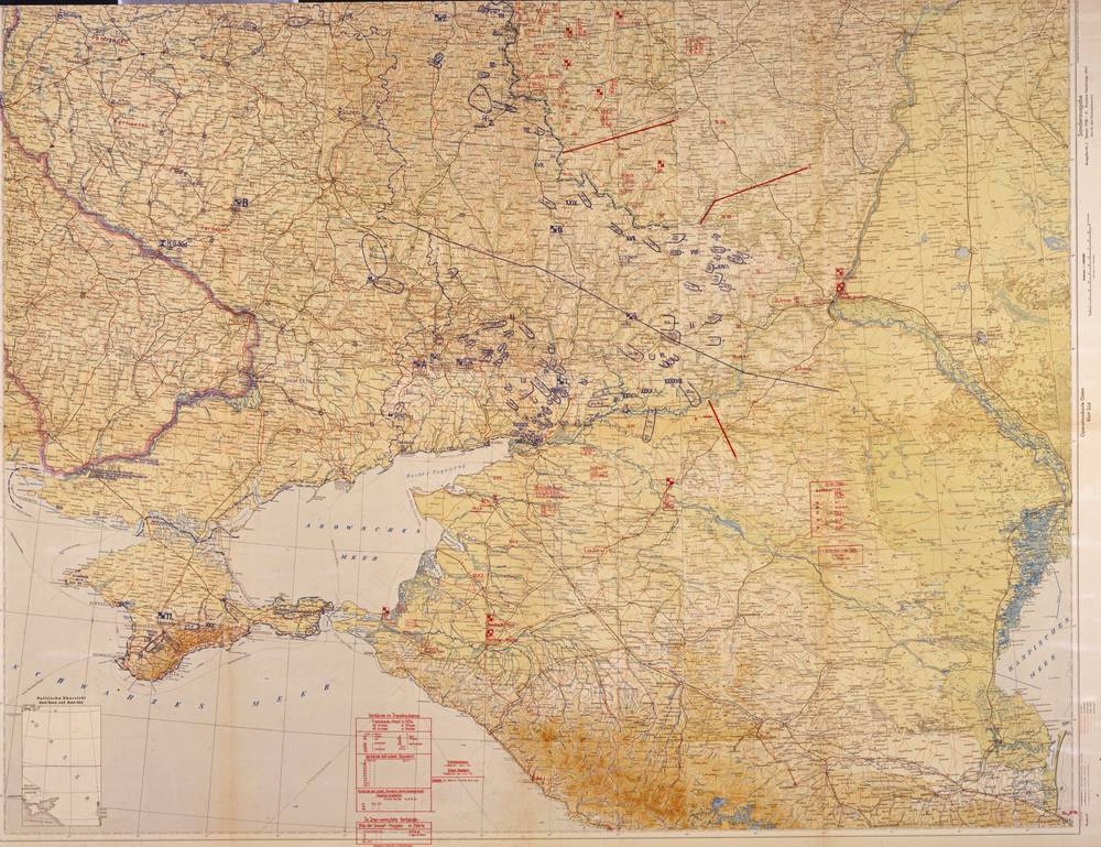Lage Ost - 23 July 1942, South sheet