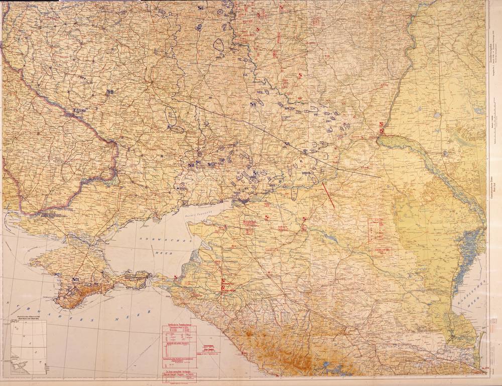 Lage Ost - 24 July 1942, South sheet