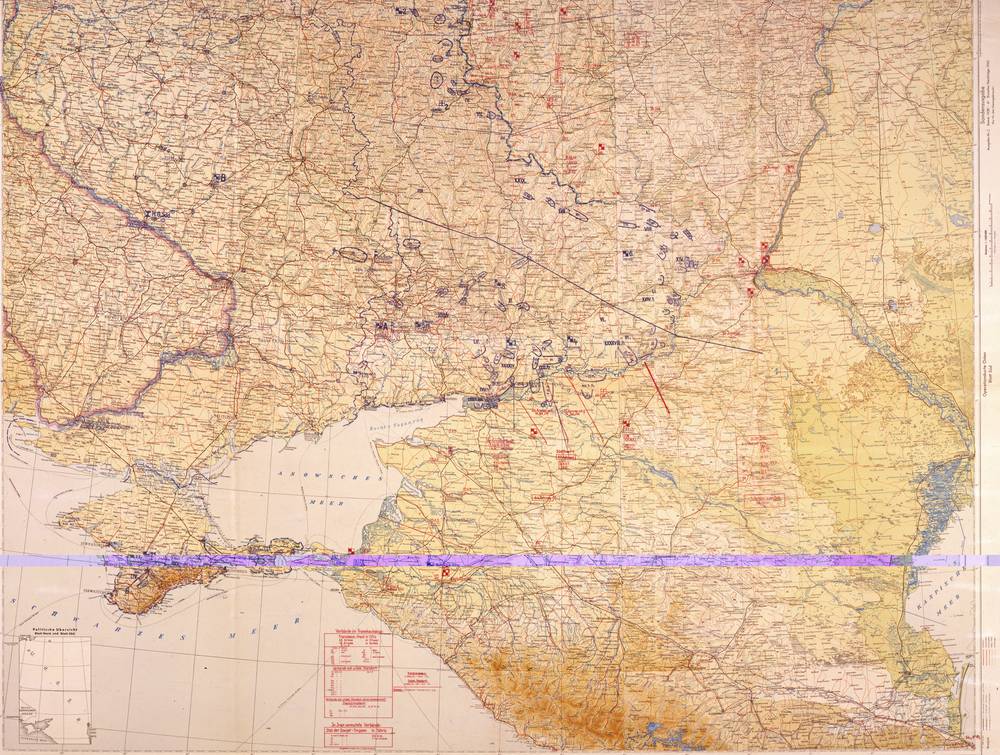 Lage Ost - 26 July 1942, South sheet