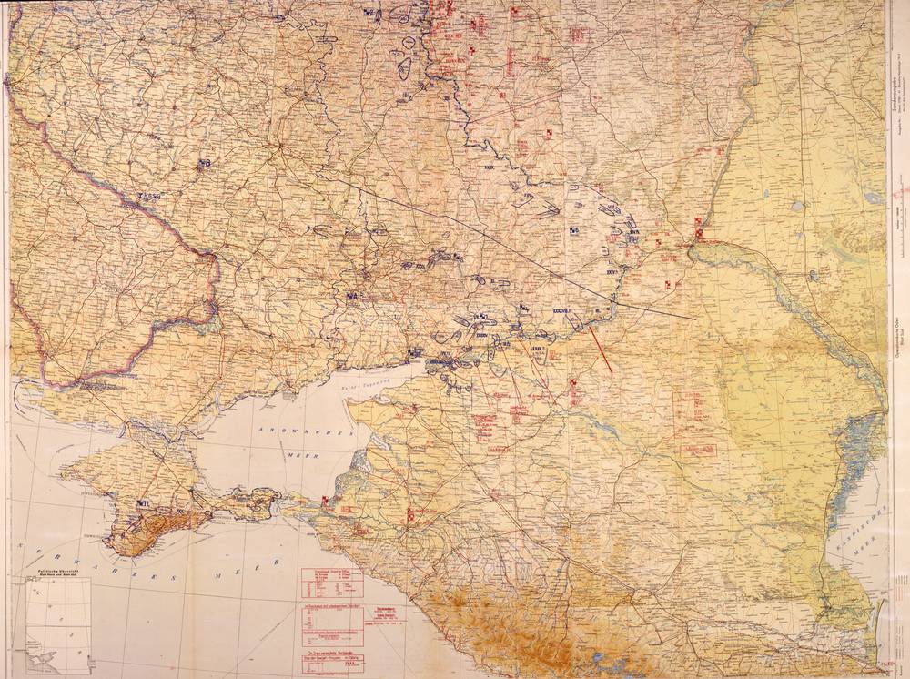 Lage Ost - 28 July 1942, South sheet