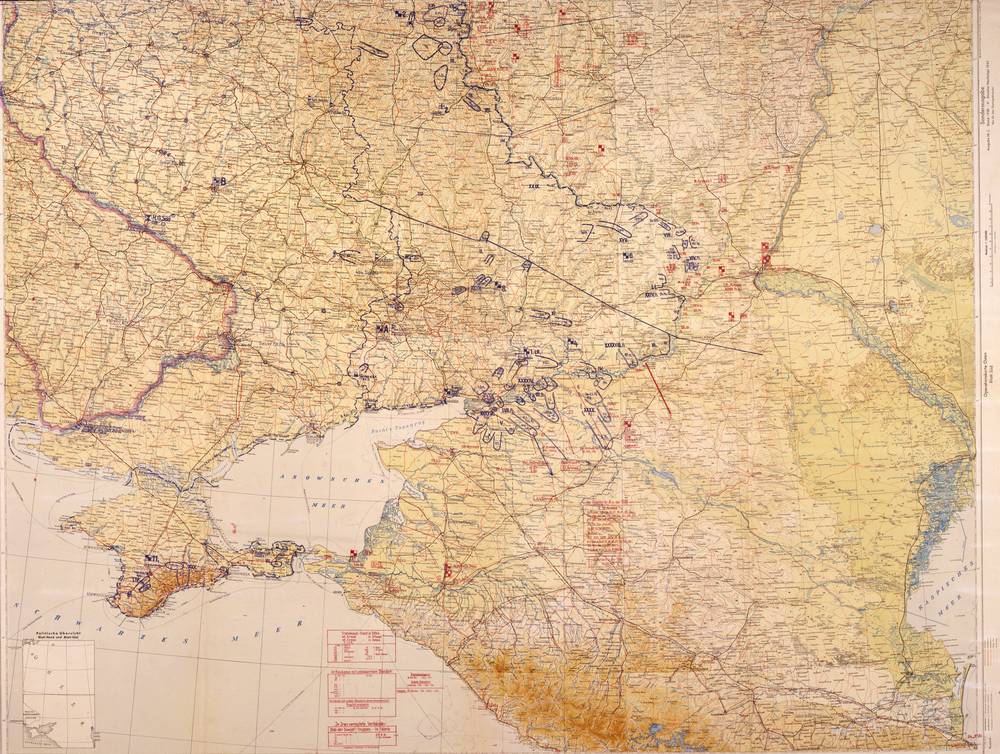 Lage Ost - 29 July 1942, South sheet