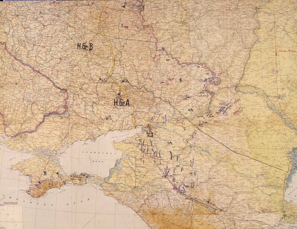 Lage Ost - 4 August 1942, South sheet