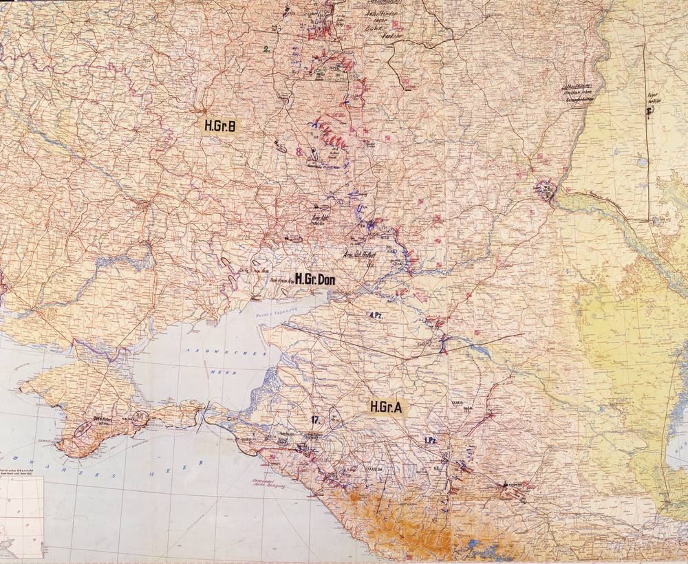 Lage Ost - 18 January 1943, South sheet