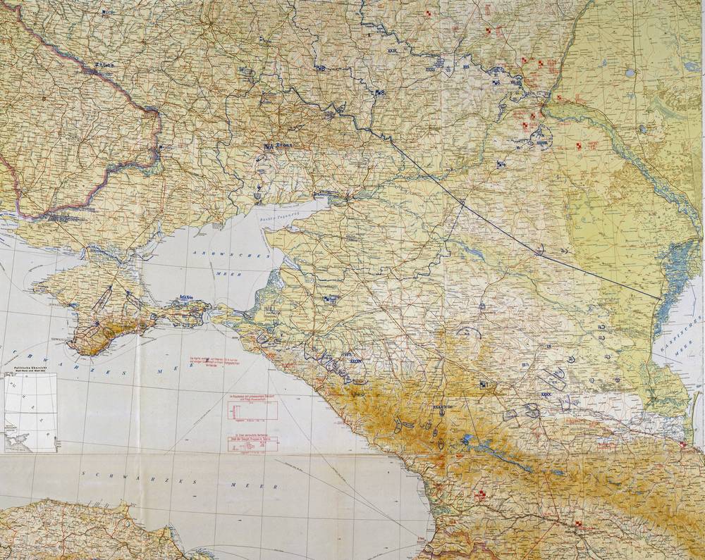 Lage Ost - 25 August 1942, South sheet
