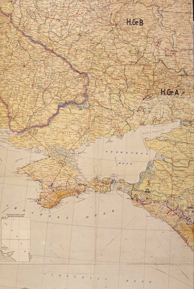 Lage Ost - 1 September 1942, South sheet (edition 1)
