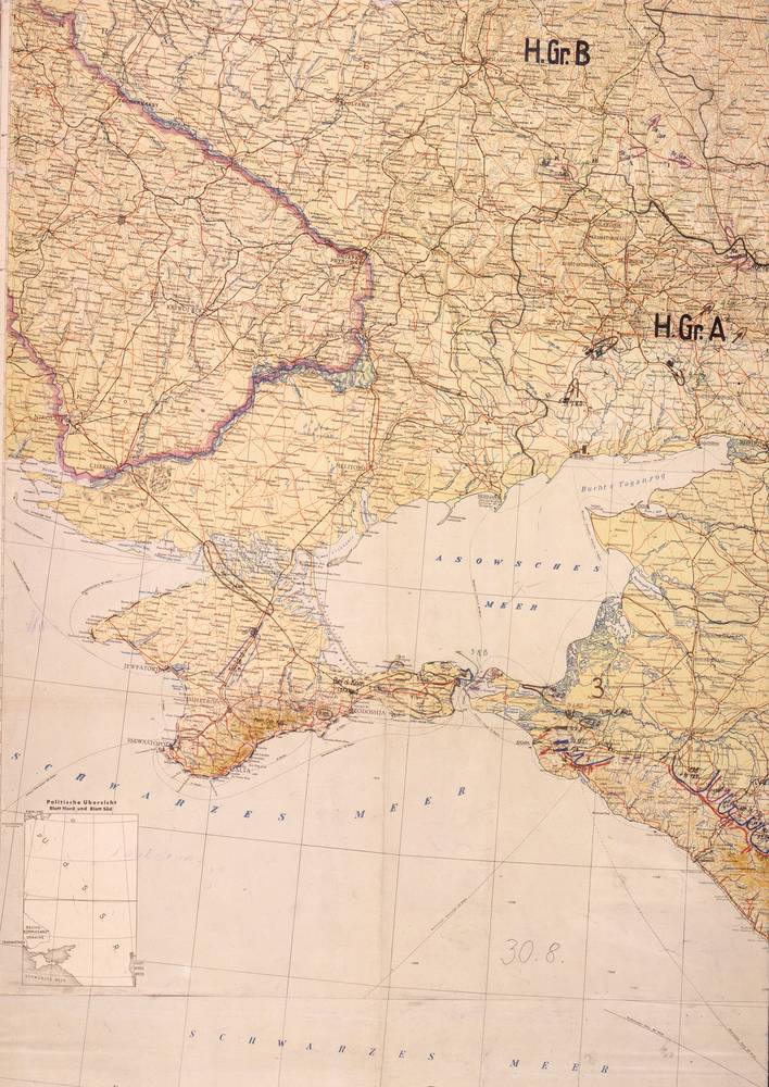 Lage Ost - 30 August 1942, South sheet (edition 1)