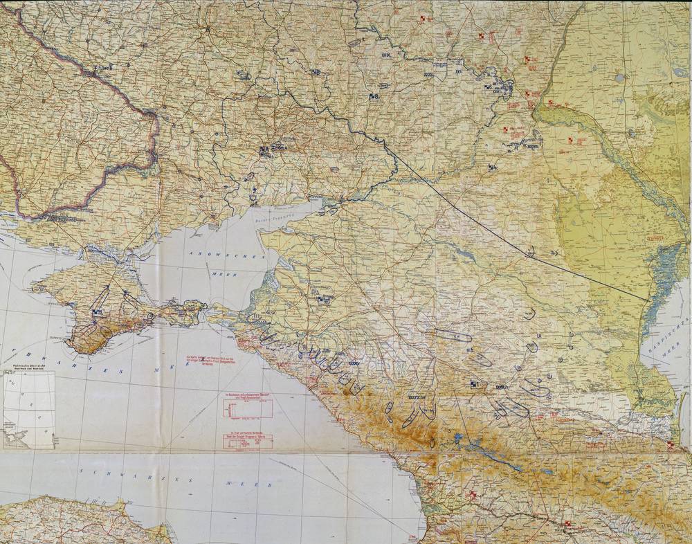 Lage Ost - 21 August 1942, South sheet