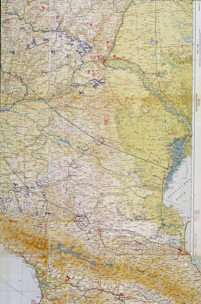 Lage Ost - 15 August 1942, South sheet (edition 2)