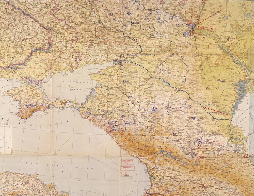 Lage Ost - 1 November 1942, South sheet
