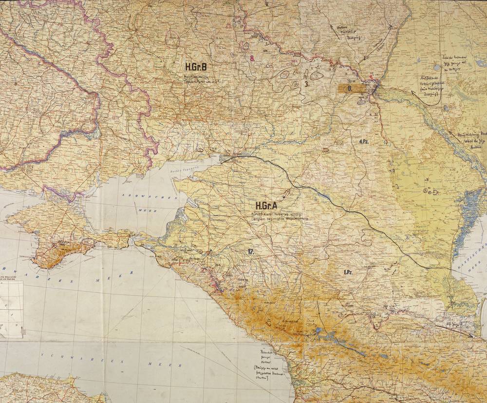 Lage Ost - 24 October 1942, South sheet