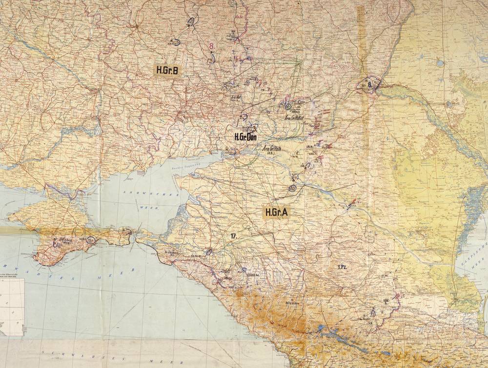 Lage Ost - 1 January 1943, South sheet