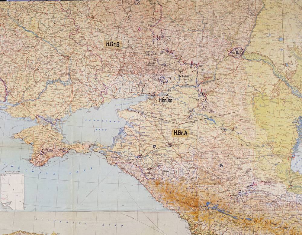 Lage Ost - 3 January 1943, South sheet
