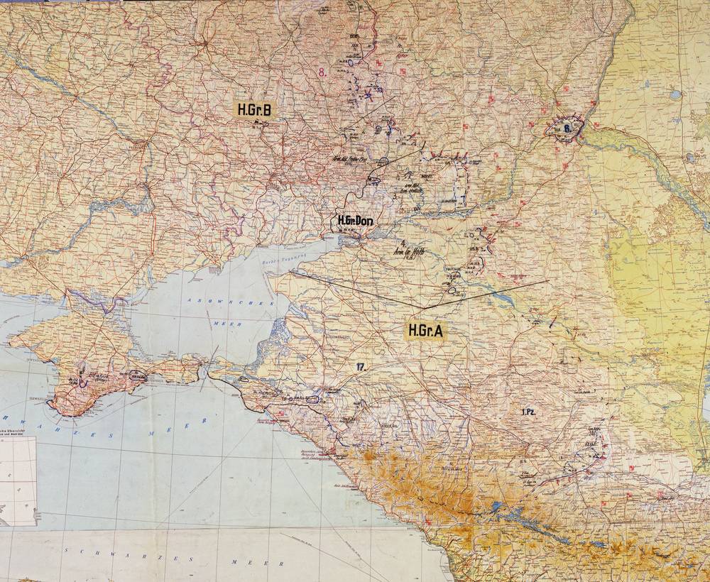 Lage Ost - 4 January 1943, South sheet