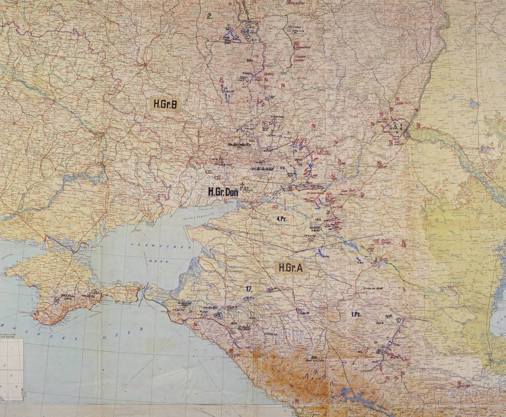 Lage Ost - 9 January 1943, South sheet