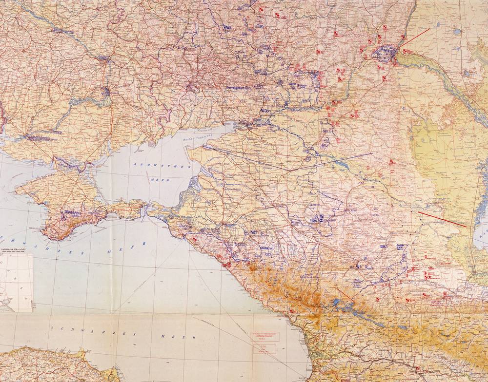 Lage Ost - 4 January 1943, South sheet