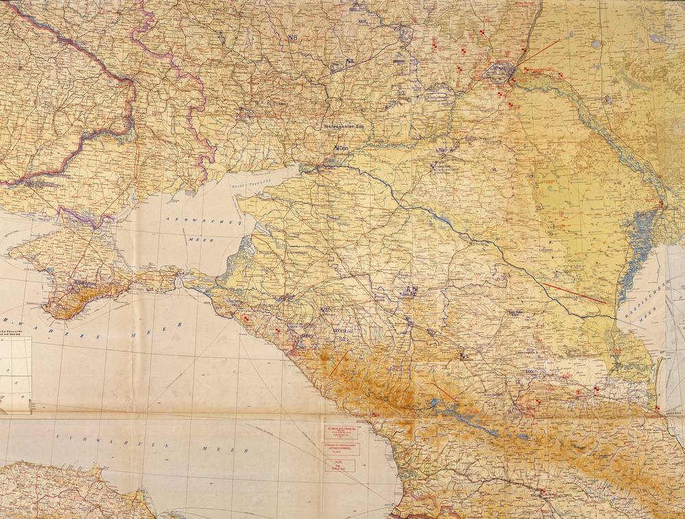 Lage Ost - 1 December 1942, South sheet