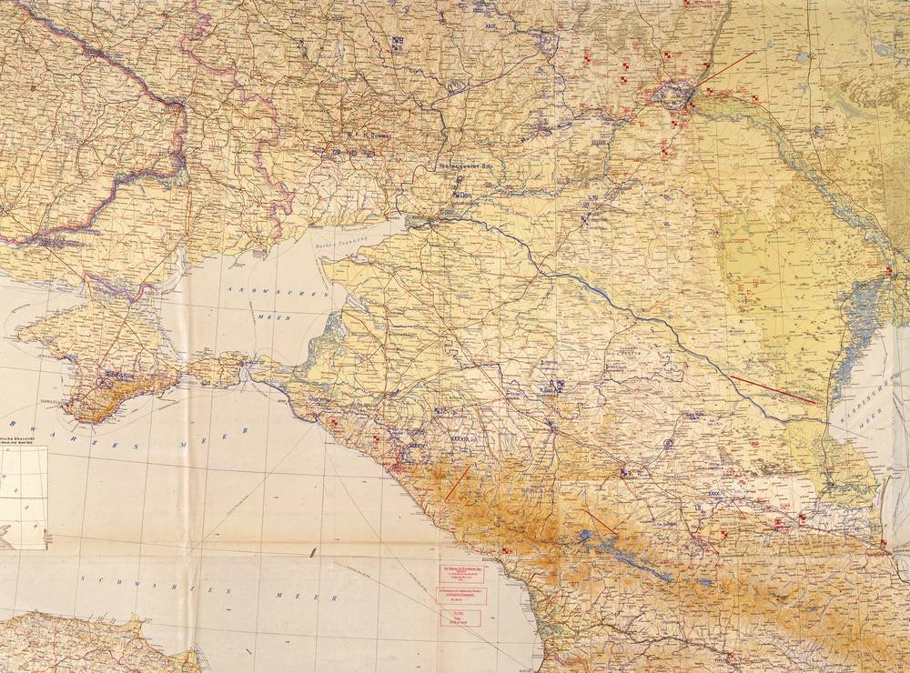 Lage Ost - 8 December 1942, South sheet