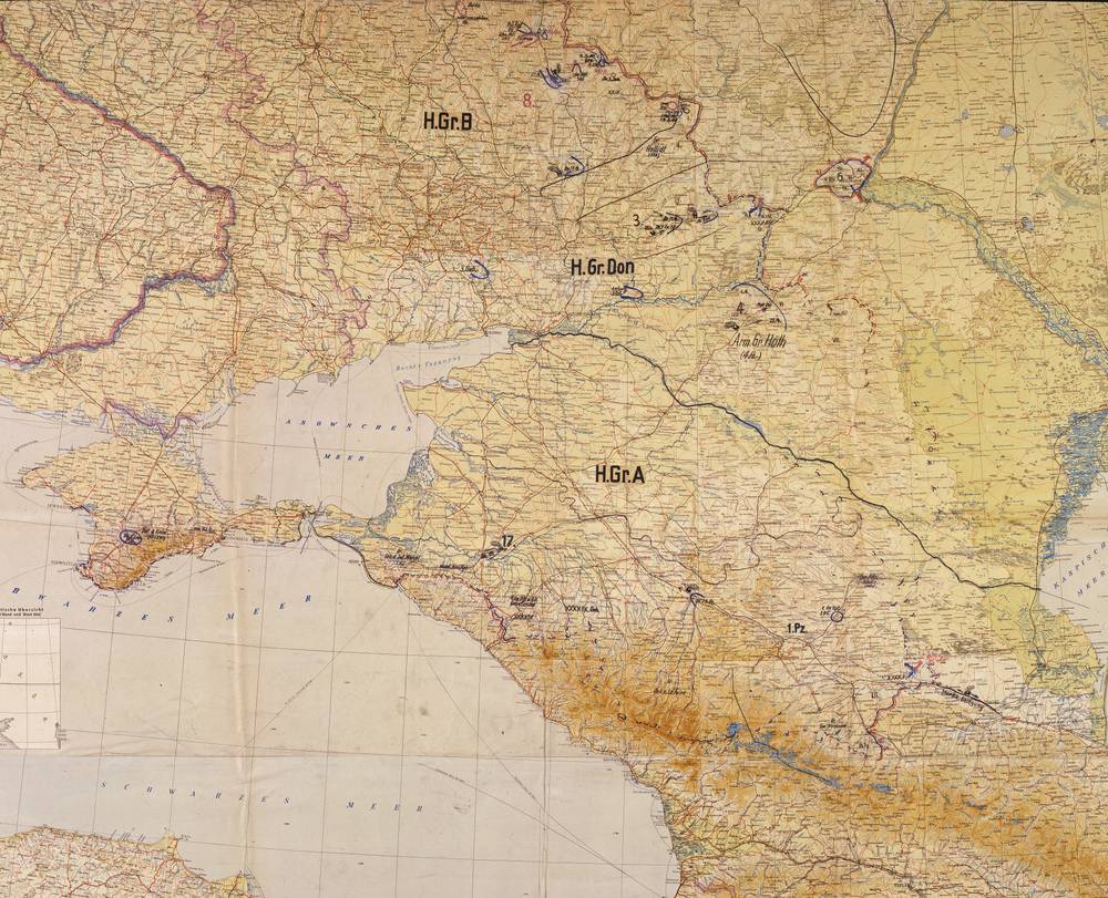 Lage Ost - 9 December 1942, South sheet