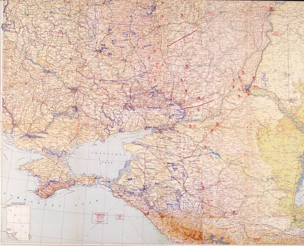 Lage Ost - 23 January 1943, South sheet
