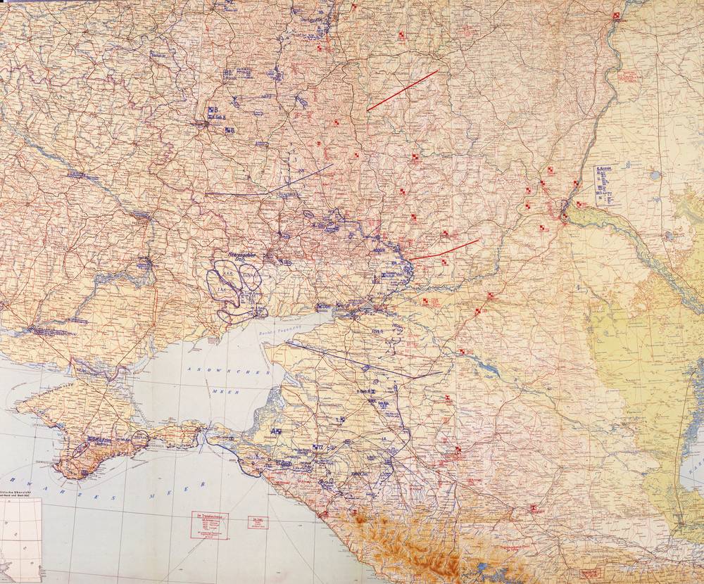 Lage Ost - 25 January 1943, South sheet