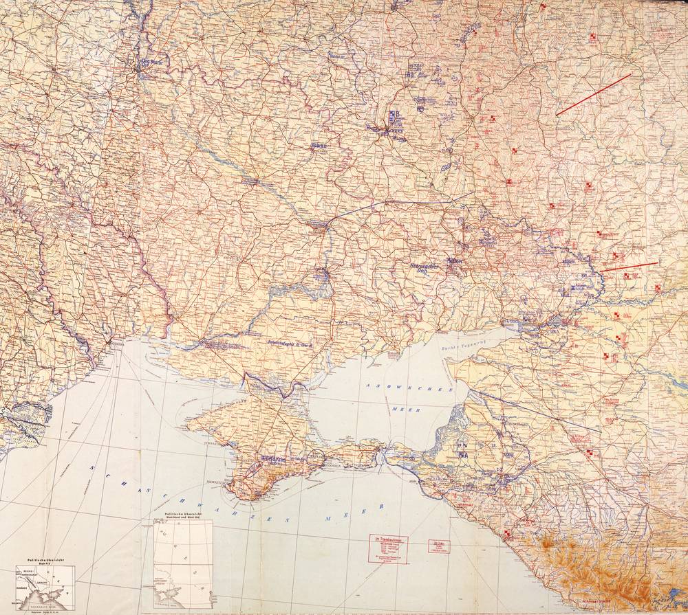 Lage Ost - 1 February 1943, South sheet
