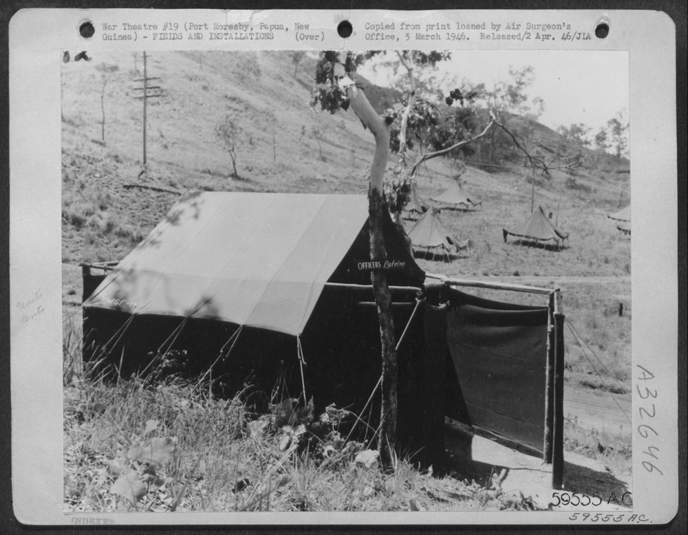 Latrine at Port Moresby