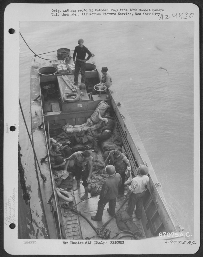 LCI survivors off Italy