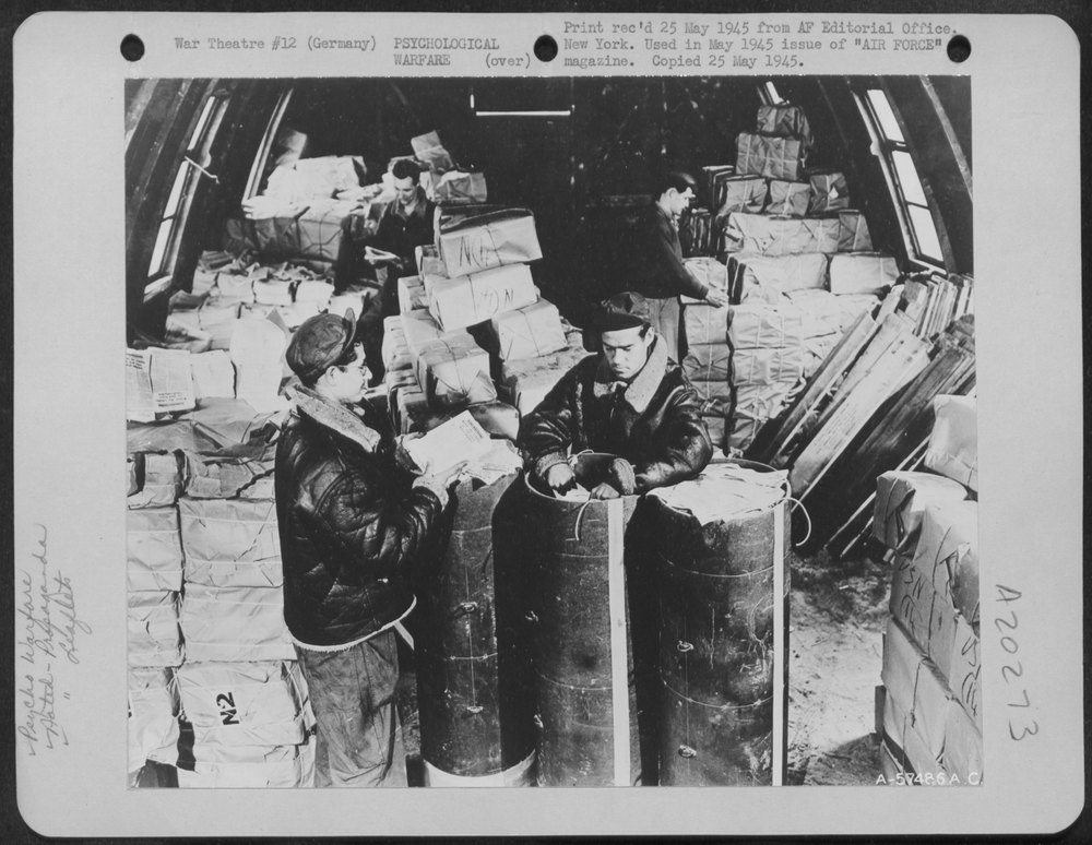 Leaflets over Germany